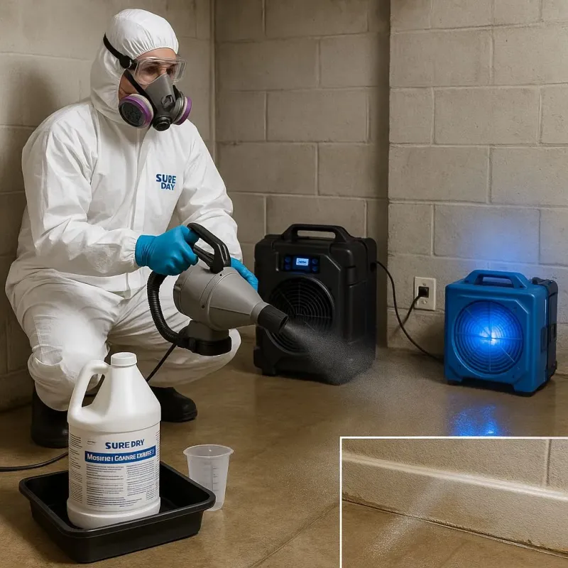 Sanitization and Odor Removal process in North Decatur, GA