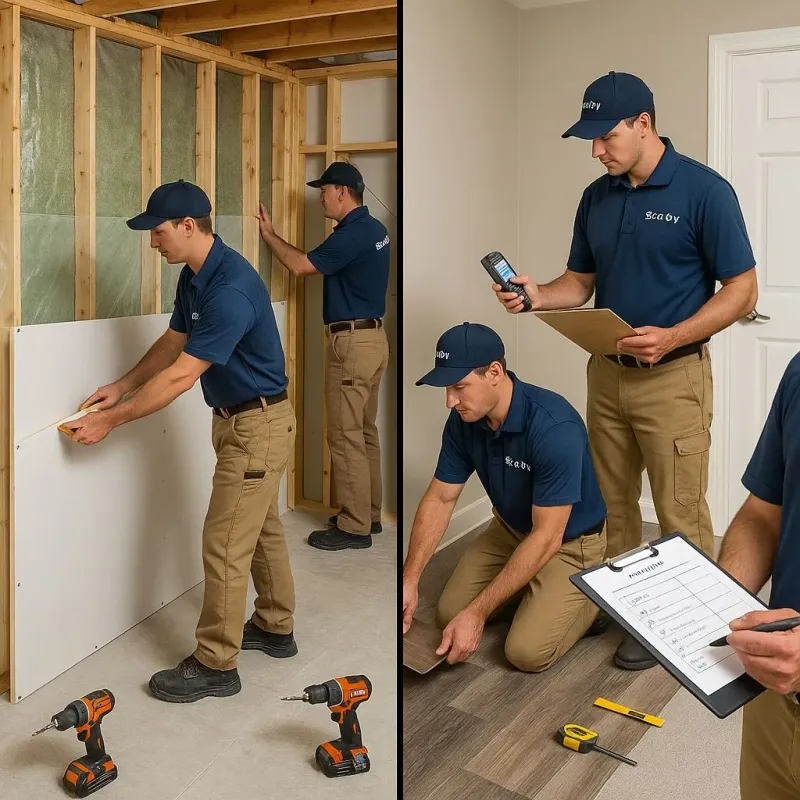 Repairs and Reconstruction process in North Decatur, GA