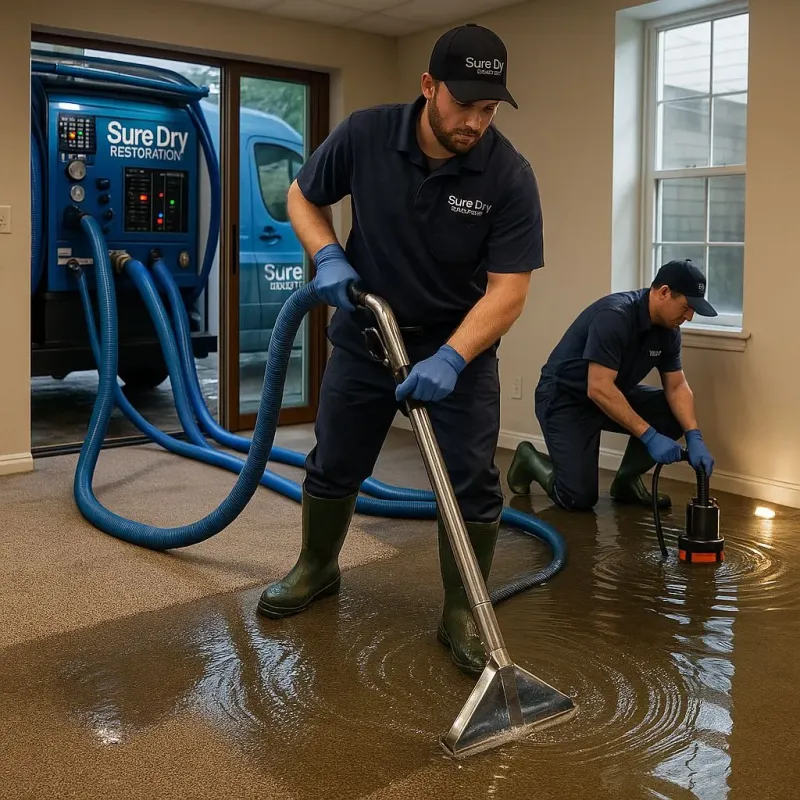 Water Extraction and Removal process in North Decatur, GA
